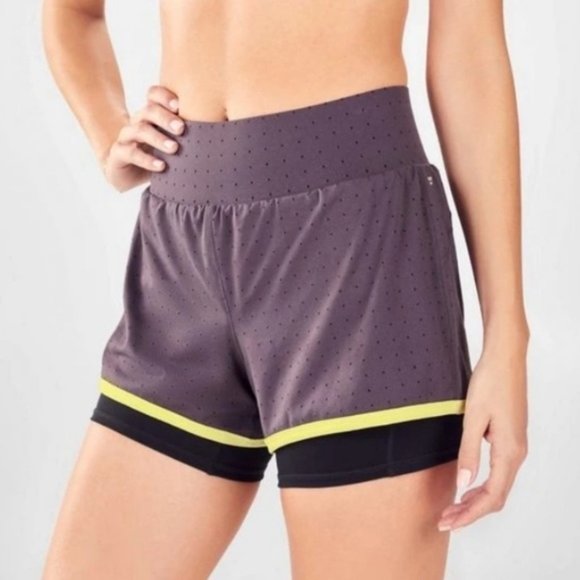 Fabletics Pants - Fabletics Olesia Perforated Short Size XL